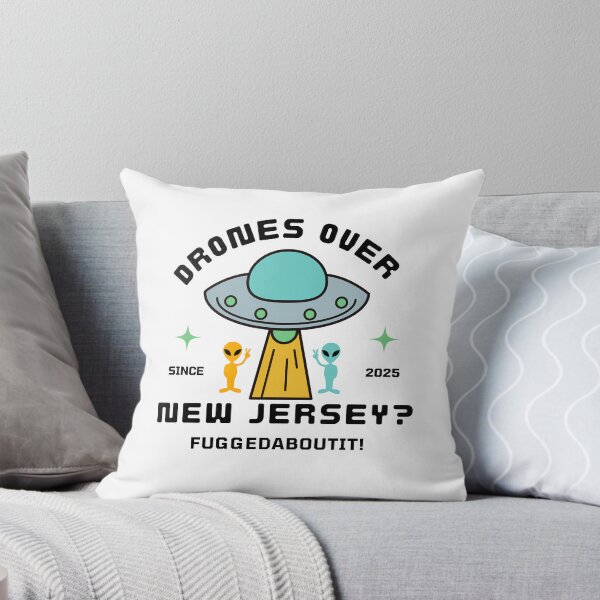 Item preview, Drones Over NJ? Fuggedabouttit designed and sold by Earth Nature Creations.