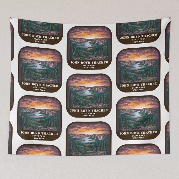 Item preview, Vintage John Boyd Thacher State Park (New York State Park) designed and sold by RabbitK.