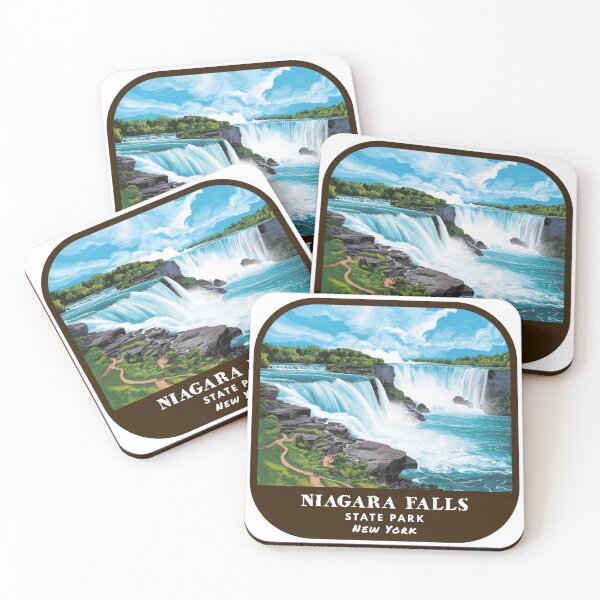 Item preview, Vintage Niagara Falls State Park (New York State Park) designed and sold by RabbitK.