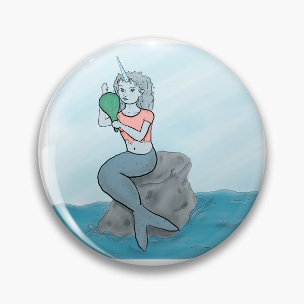 Item preview, Narwhal Mermaid designed and sold by Bananadobes.
