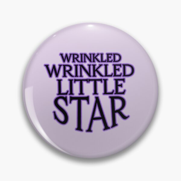 Item preview, Death Becomes Her Broadway Wrinkled Wrinkled Little Star designed and sold by baranskini.