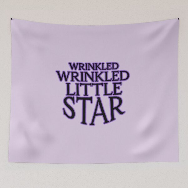 Item preview, Death Becomes Her Broadway Wrinkled Wrinkled Little Star designed and sold by baranskini.