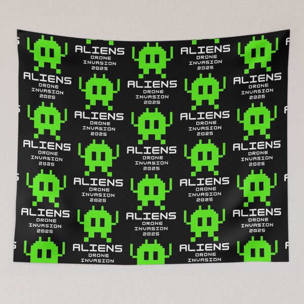Item preview, Aliens: Drone Invasion 2025 designed and sold by Earth Nature Creations.