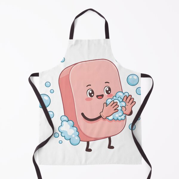 Item preview, Clean Soap Kawaii | Cute Hygiene Character designed and sold by SewRed.