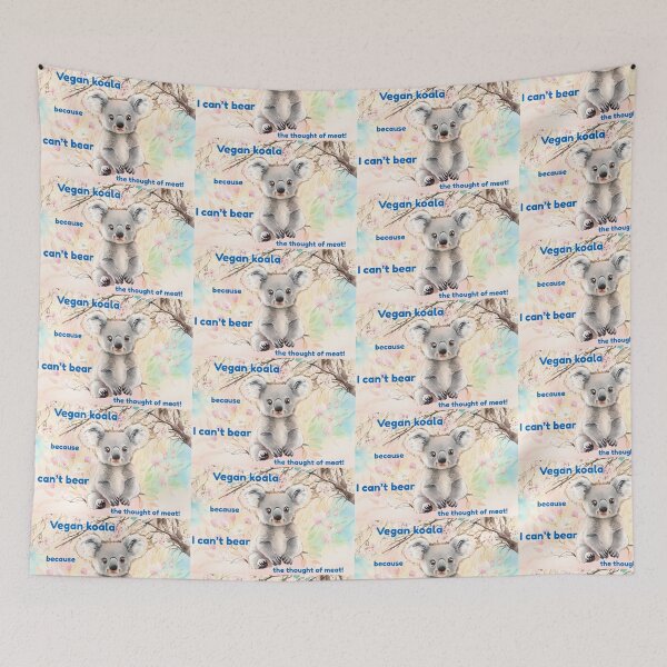 Item preview, Vegan koala designed and sold by AliciaSanson.