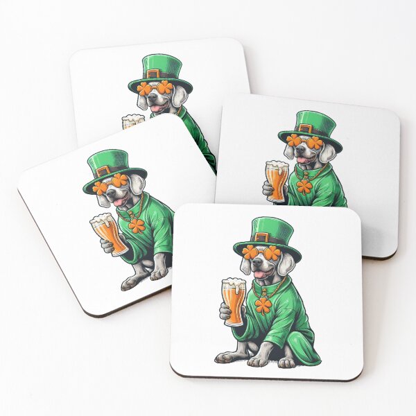 Item preview, Weimaraner Dog St Patrick's Day designed and sold by doodIllustrate.