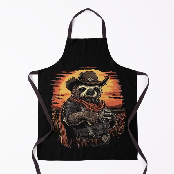 Item preview, Cowboy Sloth Design | Western-Themed Sloth Artwork | Adorable Sloth in Cowboy Hat | Fun and Playful Illustration designed and sold by StickerHavenn.