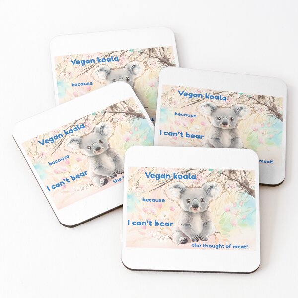 Item preview, Vegan koala designed and sold by AliciaSanson.