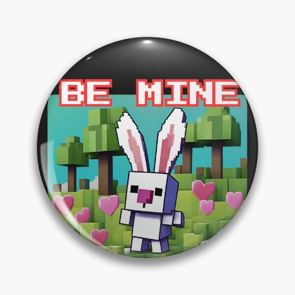 Item preview, Be Mine, Valentines Day Bunny designed and sold by FroggyFly Designs.