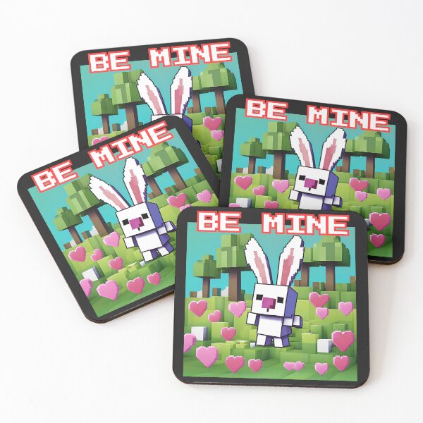 Item preview, Be Mine, Valentines Day Bunny designed and sold by FroggyFly Designs.