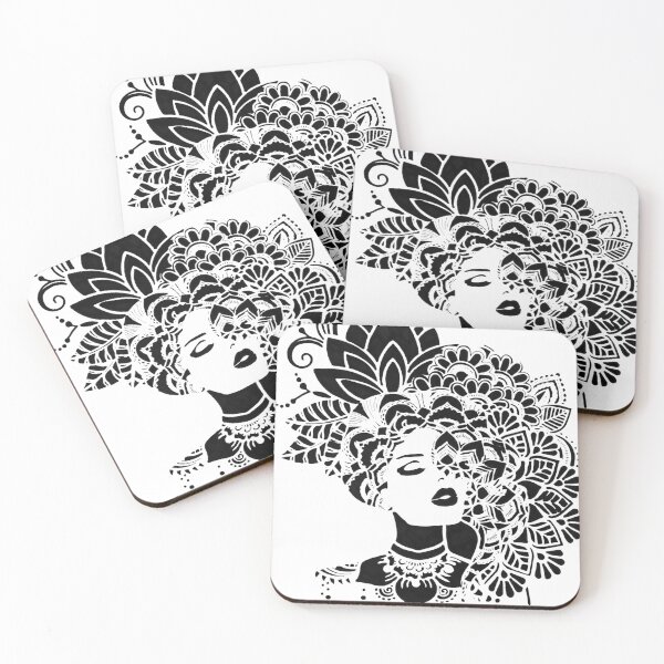 Item preview, Illustration  of an abstract of a woman  designed and sold by atouchofcanvas.