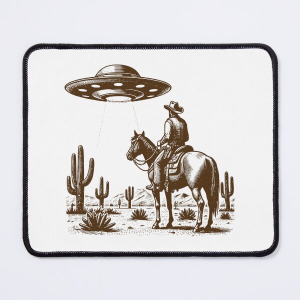 Item preview, UFO Western Cowboy designed and sold by roswellboutique.