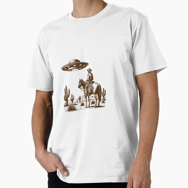 Item preview, UFO Western Cowboy designed and sold by roswellboutique.