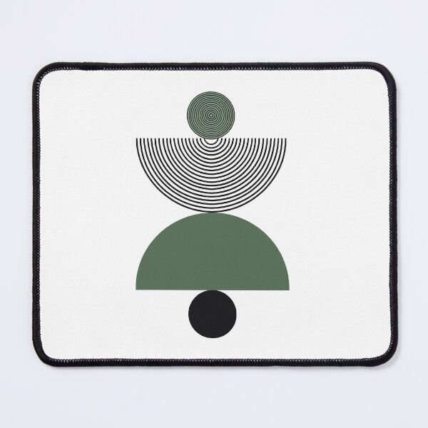Item preview, Green & Black Modern Boho Art designed and sold by Shelly’s Visuals.