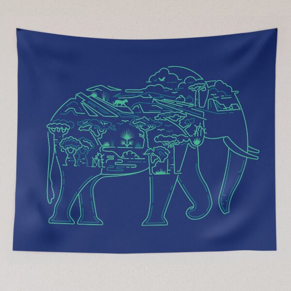 Item preview, animal reserve world wildlife day campaign elephant safari element designed and sold by NiamLab.