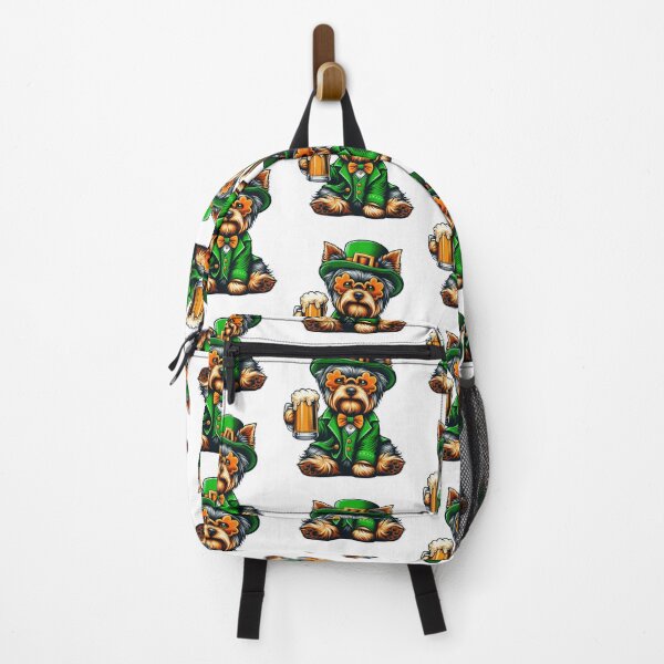 Item preview, Yorkie Dog St Patrick's Day designed and sold by doodIllustrate.