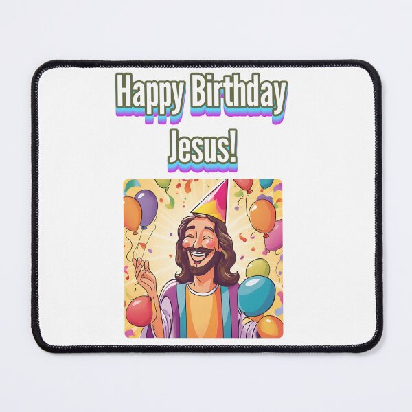 Item preview, Happy Birthday Jesus! designed and sold by nerdyvet.