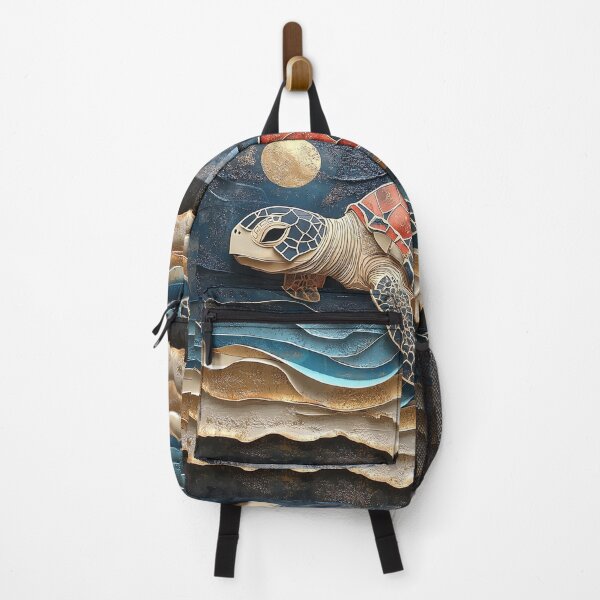Item preview, 3-dimensional sea turtle print designed and sold by dcrc.