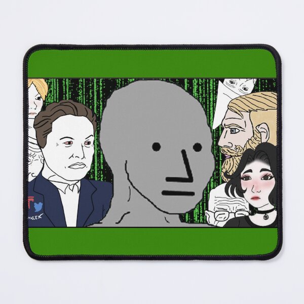 Artikelvorschau, NPC-Memes entworfen und verkauft von GetWokeUp.