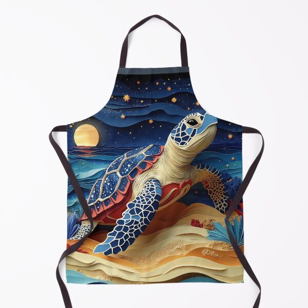 Item preview, 3-dimensional sea turtle print designed and sold by dcrc.