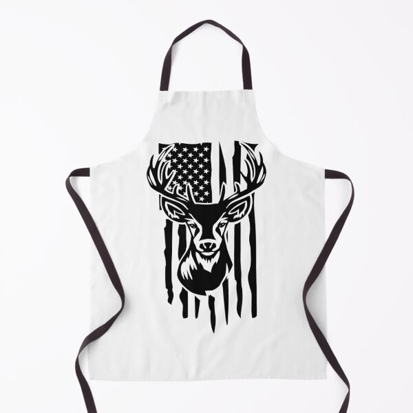 Item preview, Deer Head and American Flag designed and sold by MagnoliaLake.