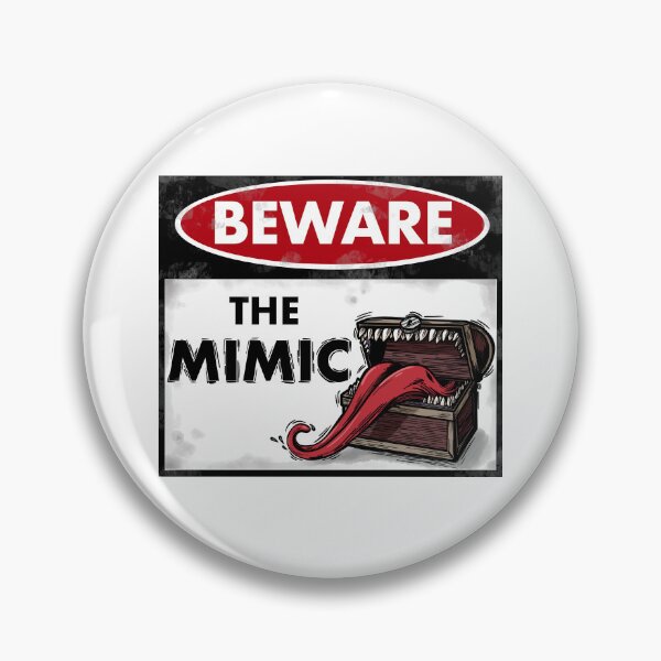 Item preview, Beware the mimic designed and sold by Megpieflyaway.
