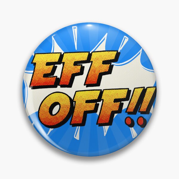 Item preview, Eff Off - Vintage Comic Book Style designed and sold by monkeysoup.