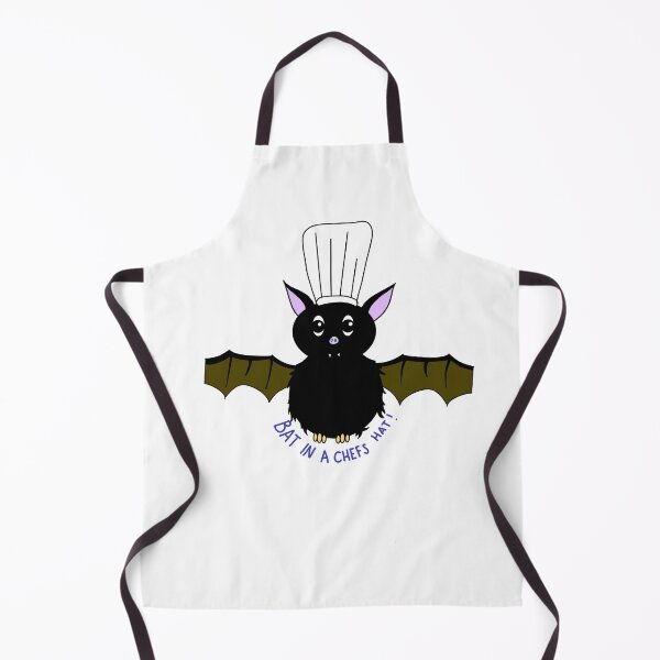 Item preview, Bat in a chefs hat! designed and sold by lilyseifert.