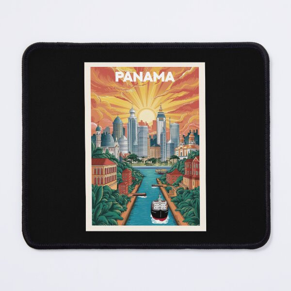 Item preview, Panama, Travel Art designed and sold by PinkandP.
