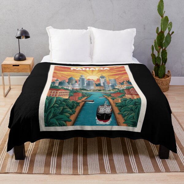 Item preview, Panama, Travel Art designed and sold by PinkandP.
