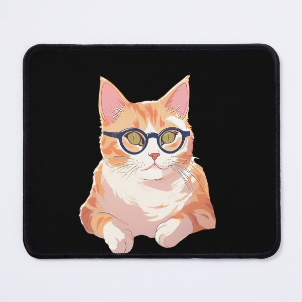 Item preview, Cat in glasses designed and sold by Agu210.