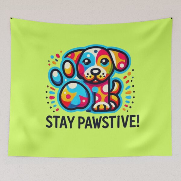 Item preview, Stay PAWsitive!! designed and sold by Shs-Kenya.