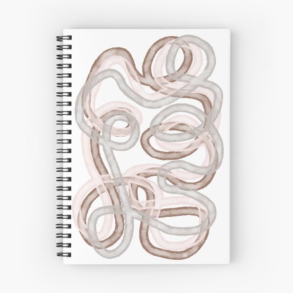 Item preview, Modern abstract watercolor lines designed and sold by MPillustration.