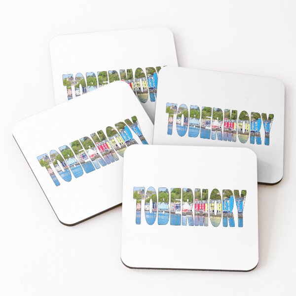 Item preview, TOBERMORY - Isle of Mull Scotland Fishing Port Coloured Houses designed and sold by Adam Gormley.