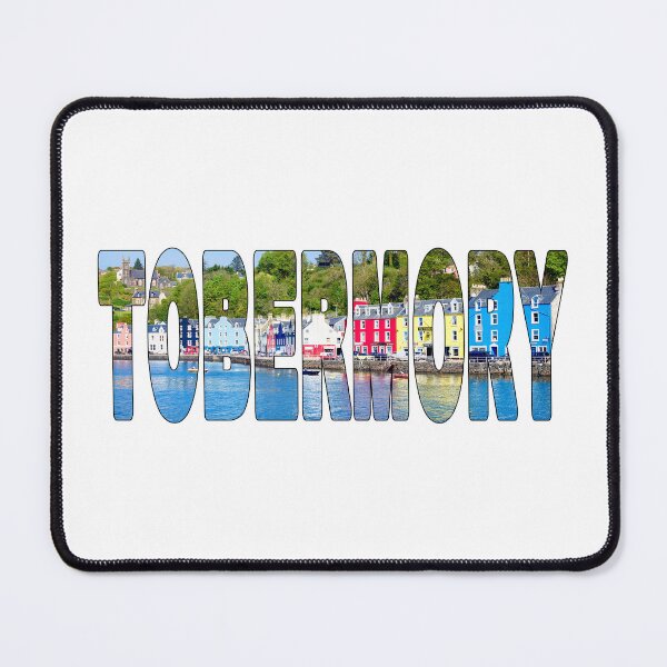 Item preview, TOBERMORY - Isle of Mull Scotland Fishing Port Coloured Houses designed and sold by Adam Gormley.