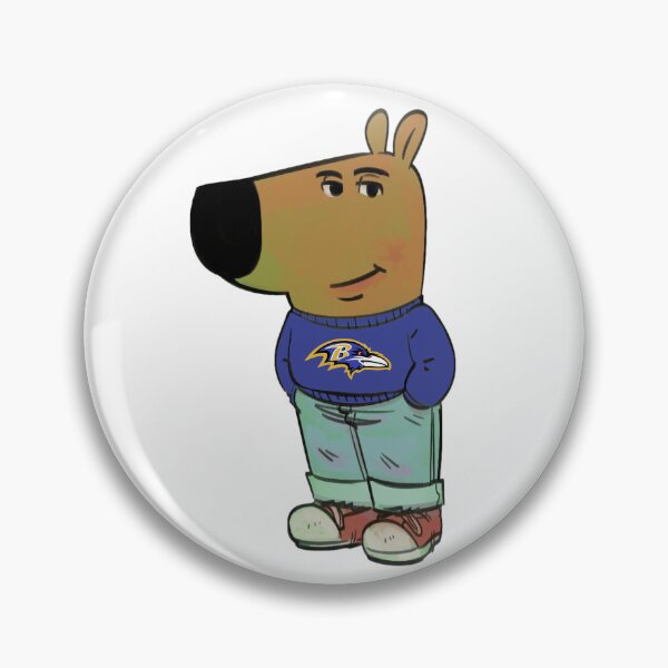 Item preview, Baltimore Ravens Just A Chill Guy Meme designed and sold by sportsfanatic69.