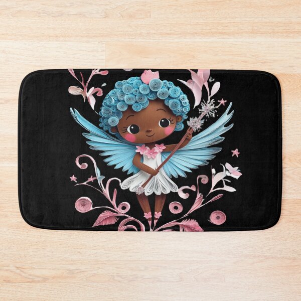 Item preview, African American Cute Cupid Girl designed and sold by PrintsByFrank.