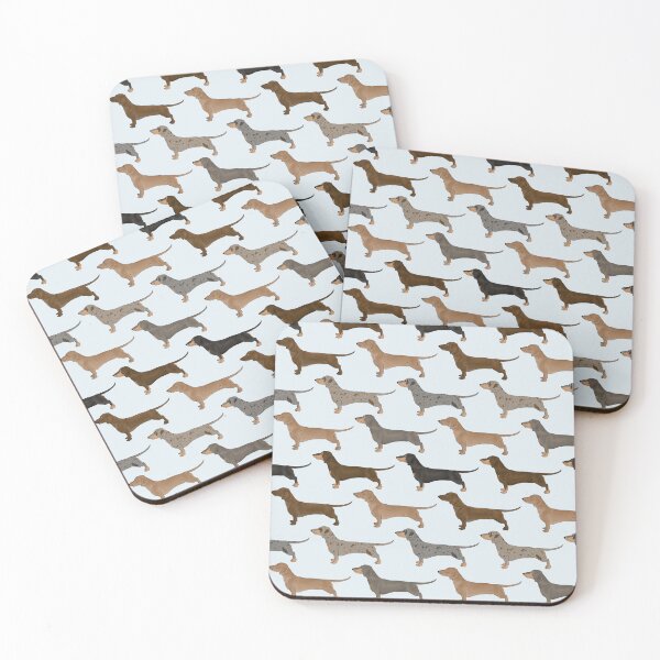 Item preview, Dachshund - repeating designed and sold by Pawsome-Doodles.