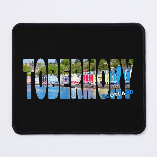 Item preview, TOBERMORY Scotland - Isle of Mull Fishing Port Coloured Houses designed and sold by Adam Gormley.