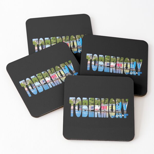 Item preview, TOBERMORY Scotland - Isle of Mull Fishing Port Coloured Houses designed and sold by Adam Gormley.