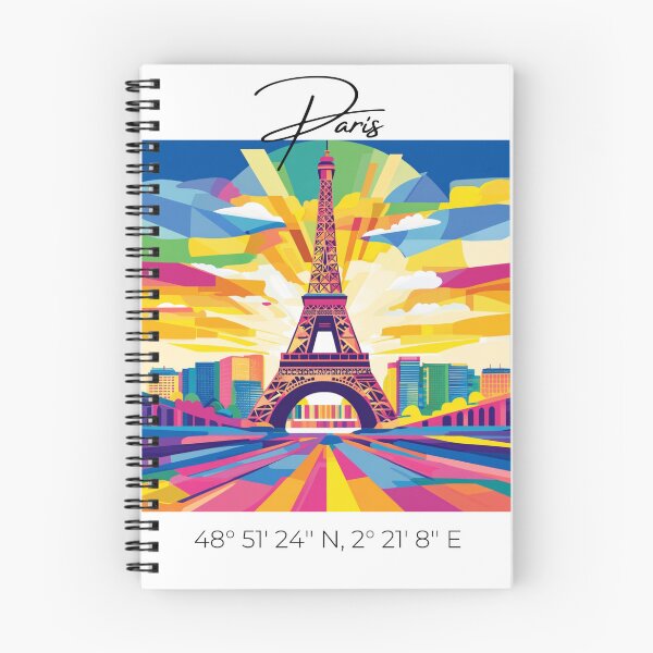Item preview, Paris, GPS coordinates  designed and sold by WhimsiesandWow.