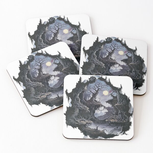 Item preview, Eerie Enchanted Forest designed and sold by jgvisualarts.