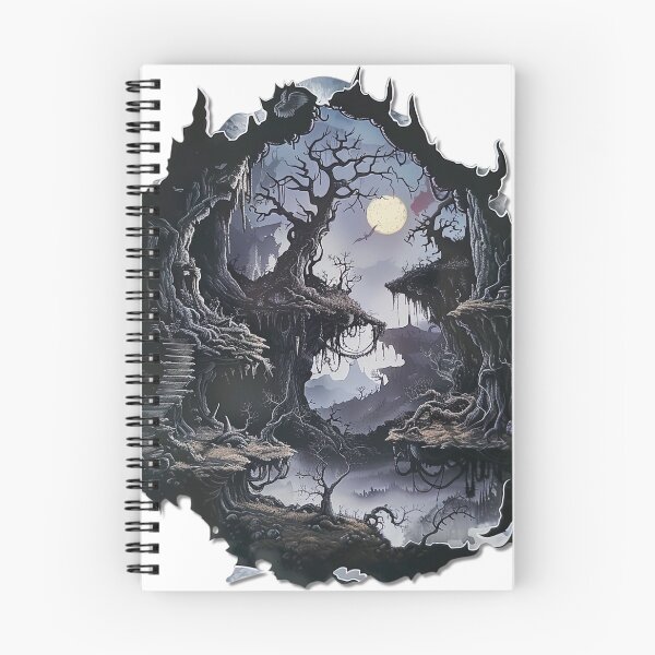 Item preview, Eerie Enchanted Forest designed and sold by jgvisualarts.