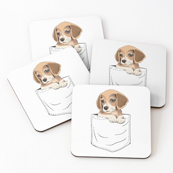Item preview, Pocket Beagle Puppy - Adorable Dog Lover's Design designed and sold by RororereShop.