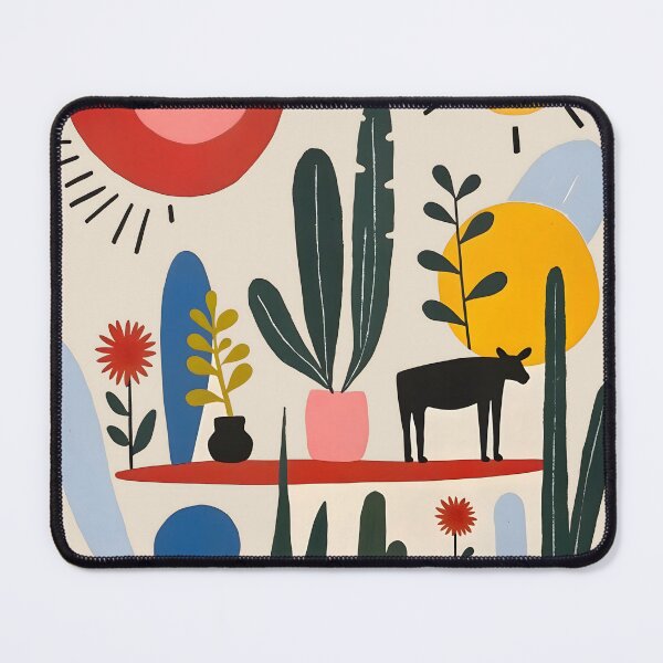 Item preview, Shelfie, Modern Home Goods Illustration, Eclectic Colorful Naive Art, Cute and Chic Bohemian Home Decor designed and sold by 83oranges.com.