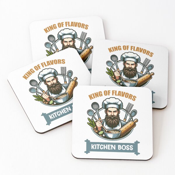 Item preview, Kitchen Boss - King of Flavors designed and sold by NOTRE-BONHEUR.