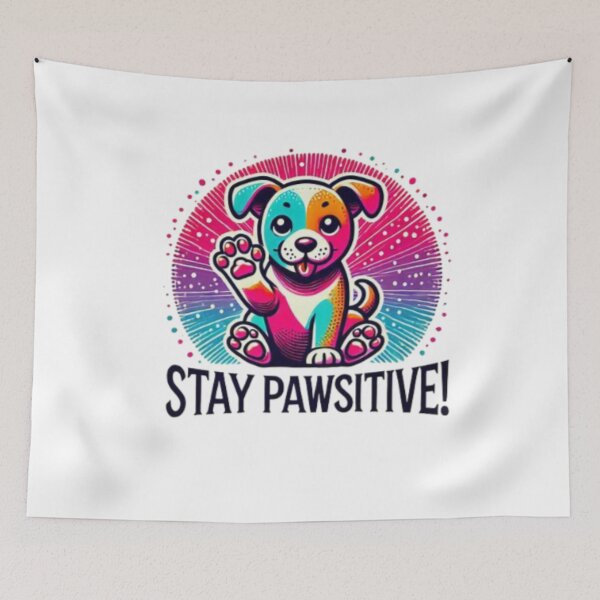 Item preview, Stay PAWSITIVE cuteness! designed and sold by Shs-Kenya.