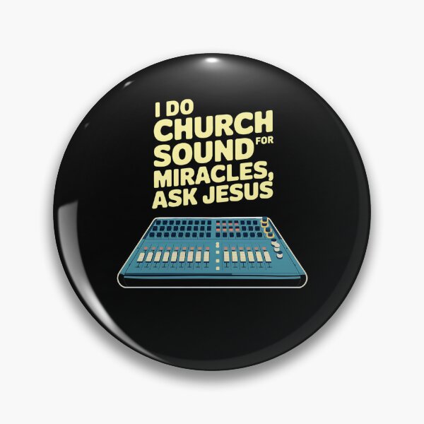 Item preview, Church Sound Mixer Funny Christian Audio Engineer Design designed and sold by Karsten Stier.