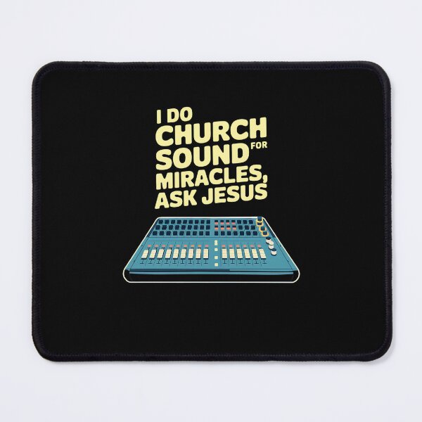 Item preview, Church Sound Mixer Funny Christian Audio Engineer Design designed and sold by Karsten Stier.