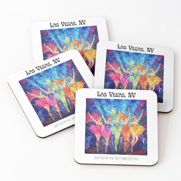 Item preview, Las Vegas, NV with GPS coordinates designed and sold by WhimsiesandWow.